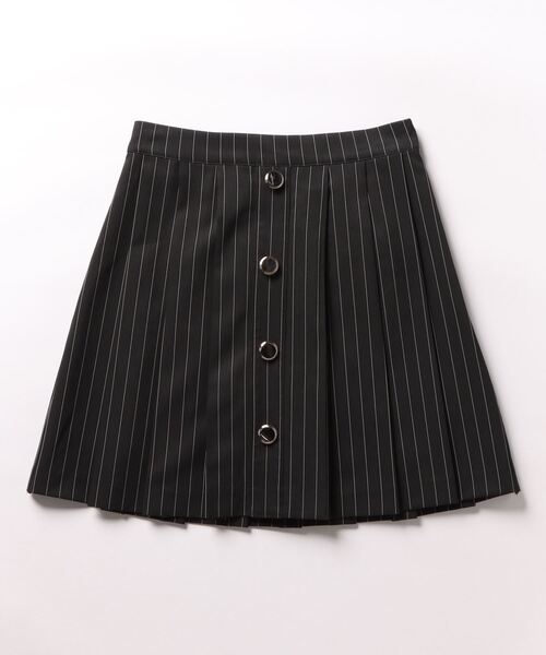 REDYAZEL(レディアゼル)の「フロントボタンプリーツミニスカート(スカート・レディース・ネイビー/グレー/ブラック・SMALL/MEDIUM)」の5枚目の写真