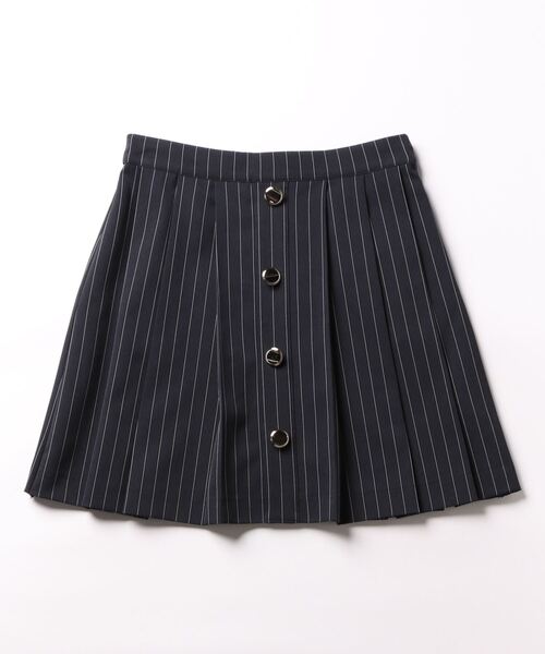 REDYAZEL(レディアゼル)の「フロントボタンプリーツミニスカート(スカート・レディース・ネイビー/グレー/ブラック・SMALL/MEDIUM)」の7枚目の写真