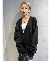 EMODA | ストーンロゴルーズカーディガン(カーディガン/ボレロ)