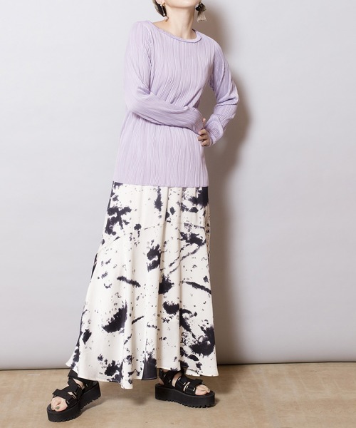 OSMOSIS（オズモーシス）の「セミマーメイドスカート（スカート・レディース・ホワイト/ブラック・ONE SIZE）」の20枚目の写真