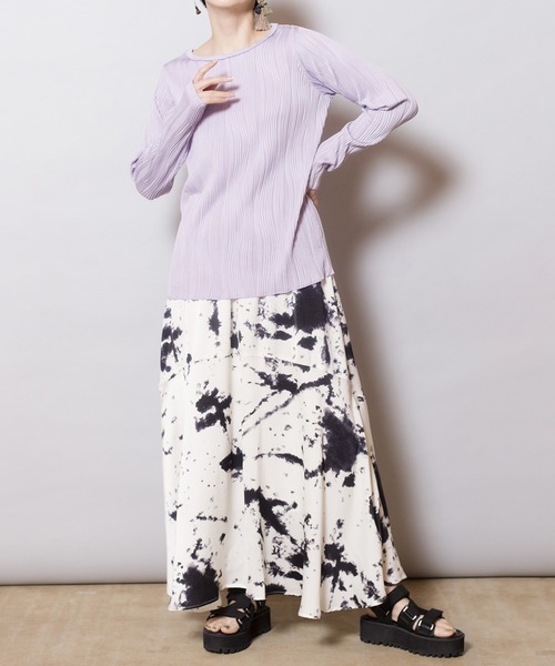 OSMOSIS（オズモーシス）の「セミマーメイドスカート（スカート・レディース・ホワイト/ブラック・ONE SIZE）」の19枚目の写真