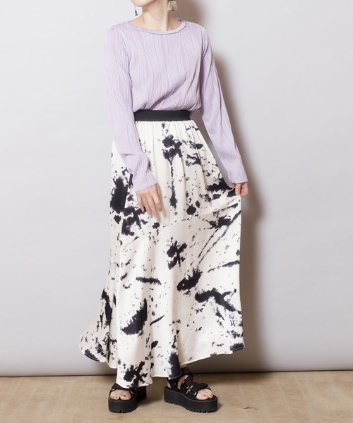 OSMOSIS（オズモーシス）の「セミマーメイドスカート（スカート・レディース・ホワイト/ブラック・ONE SIZE）」の18枚目の写真