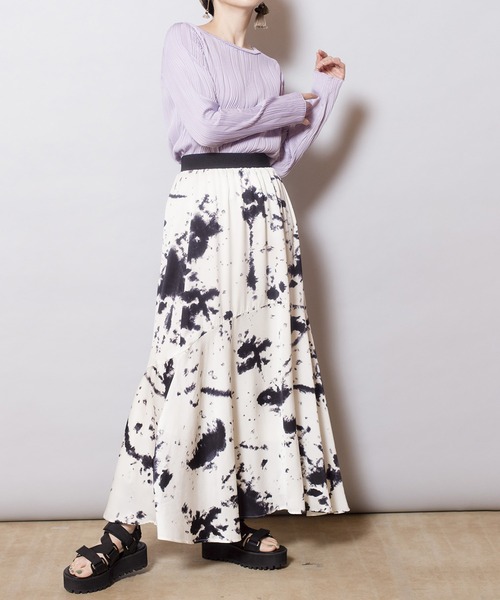 OSMOSIS（オズモーシス）の「セミマーメイドスカート（スカート・レディース・ホワイト/ブラック・ONE SIZE）」の17枚目の写真