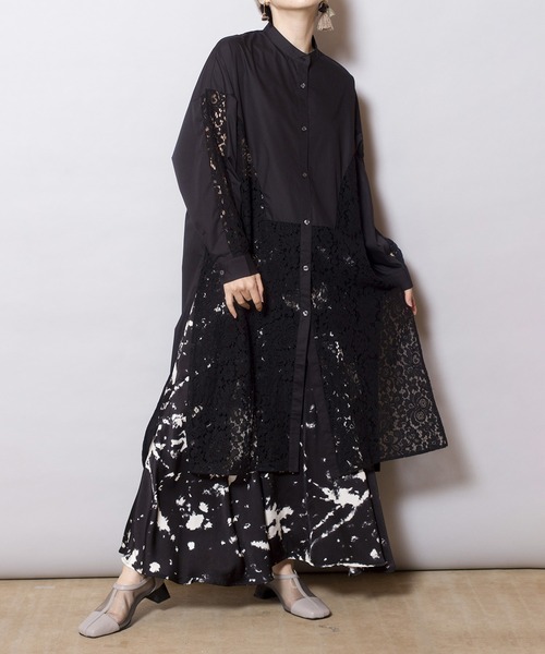 OSMOSIS（オズモーシス）の「セミマーメイドスカート（スカート・レディース・ホワイト/ブラック・ONE SIZE）」の16枚目の写真