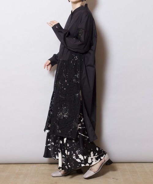 OSMOSIS（オズモーシス）の「セミマーメイドスカート（スカート・レディース・ホワイト/ブラック・ONE SIZE）」の15枚目の写真