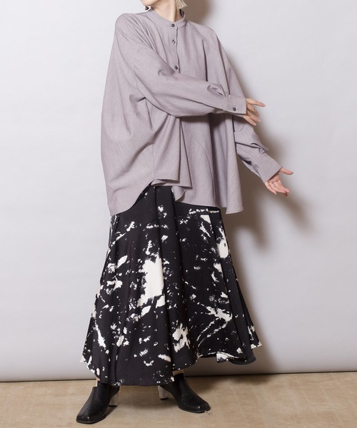 OSMOSIS（オズモーシス）の「セミマーメイドスカート（スカート・レディース・ホワイト/ブラック・ONE SIZE）」の13枚目の写真