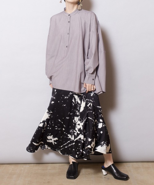 OSMOSIS（オズモーシス）の「セミマーメイドスカート（スカート・レディース・ホワイト/ブラック・ONE SIZE）」の12枚目の写真