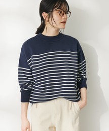 CRAFT STANDARD BOUTIQUE | パネルボーダーニットプルオーバー ◆(ニット/セーター)