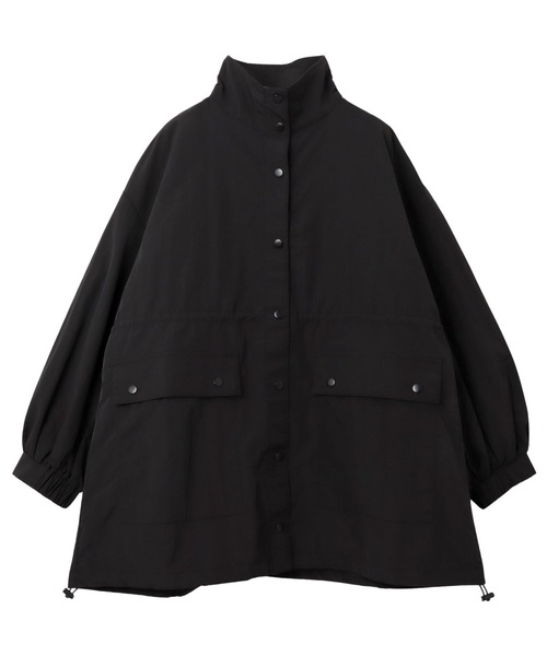 andme（アンドミー）の「ヘビーナイロンスタンドカラーマウンテンパーカー（その他アウター・レディース・ライトカーキ/ベージュ/ブラック・M）」の21枚目の写真