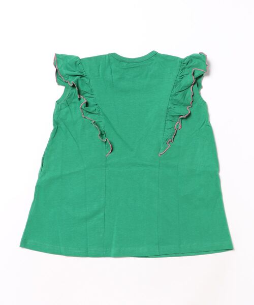 Life Support Products(ライフサポートプロダクツ)の「【COTTON from U.S.A】ラッフルメローワンピース(90~150cm)(ワンピース・キッズ・グリーン/ベージュ/レッド・110/100/90/120/150/140/130)」の10枚目の写真