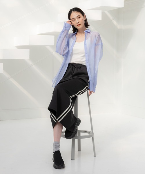 LAKOLE(ラコレ)の「トラックタイトスカート / 103848(スカート・レディース・ライトグリーン/ブラック/ライトブルー・SMALL/MEDIUM)」の20枚目の写真