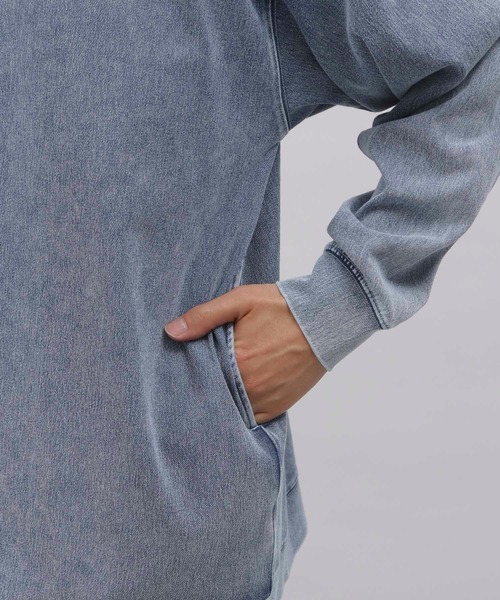 LAKOLE（ラコレ）の「ストレッチデニムカーディガン / 102418（カーディガン/ボレロ・メンズ・インディゴブルー/ブルー/ブラック・LARGE/MEDIUM）」の16枚目の写真