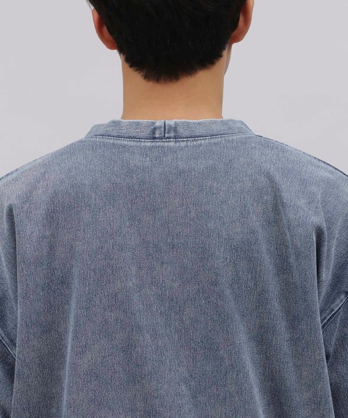 LAKOLE（ラコレ）の「ストレッチデニムカーディガン / 102418（カーディガン/ボレロ・メンズ・インディゴブルー/ブルー/ブラック・LARGE/MEDIUM）」の17枚目の写真