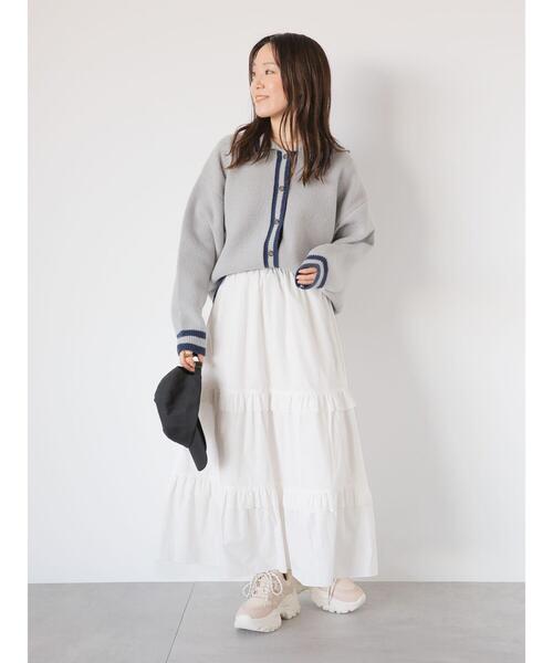 ehka sopo(エヘカソポ)の「ダッドスニーカー(スニーカー・レディース・ベージュ/キナリ/シルバー/グレー・L/M)」の14枚目の写真