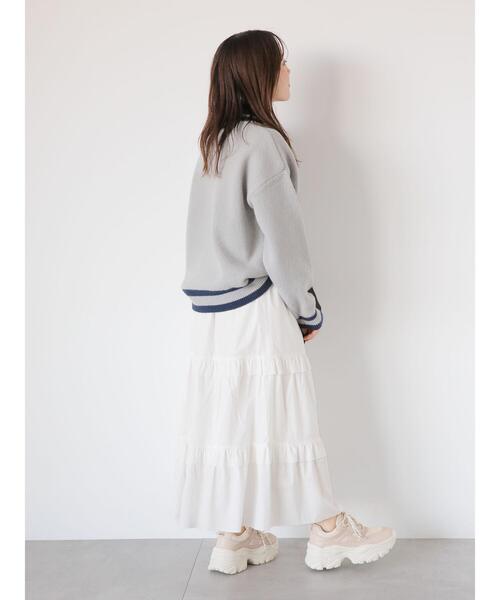 ehka sopo(エヘカソポ)の「ダッドスニーカー(スニーカー・レディース・ベージュ/キナリ/シルバー/グレー・L/M)」の15枚目の写真