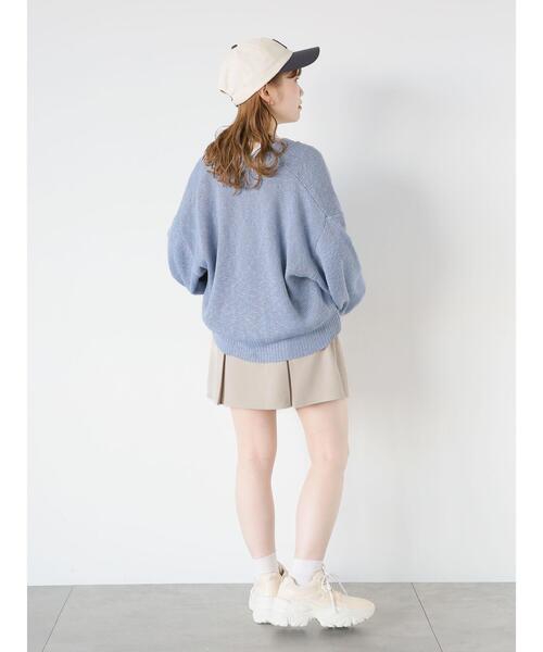 ehka sopo(エヘカソポ)の「ダッドスニーカー(スニーカー・レディース・ベージュ/キナリ/シルバー/グレー・L/M)」の6枚目の写真