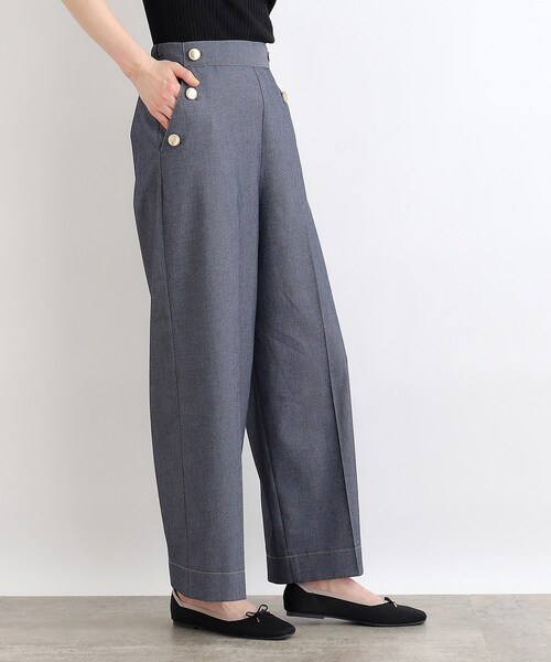 grove(グローブ)の「◆シャンブレーマリンパンツ(その他パンツ・レディース・ナチュラル/ネイビー/ダークグレー・05/04/03/02/01)」の12枚目の写真