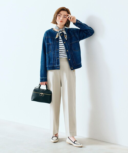 grove(グローブ)の「◆シャンブレーマリンパンツ(その他パンツ・レディース・ナチュラル/ネイビー/ダークグレー・05/04/03/02/01)」の21枚目の写真