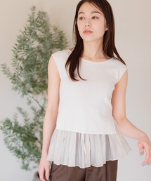 mysty woman | マルチWAYビスチェセットプルオーバー 113916(Tシャツ/カットソー)