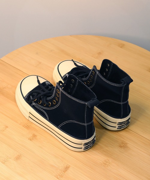 shoes365(シューズスリーシックスファイヴ)の「【shoes365】2WAYハイカットキャンバスシューズ(スニーカー・レディース・ベージュ/ブラック/ブラウン・22.5cm/23.5cm/24.5cm/23.0cm/24.0cm/25.0cm)」の18枚目の写真