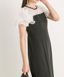 OLIVE des OLIVE | ラッフルスリーブワンピース 1041180170(ドレス)