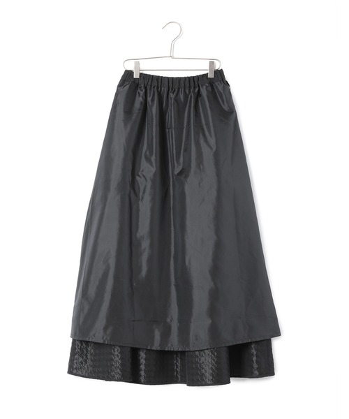 ROPE' PICNIC（ロペピクニック）の「ふくれジャガードスカート（スカート・レディース・ブラック/カーキ/ホワイト系その他・38）」の10枚目の写真