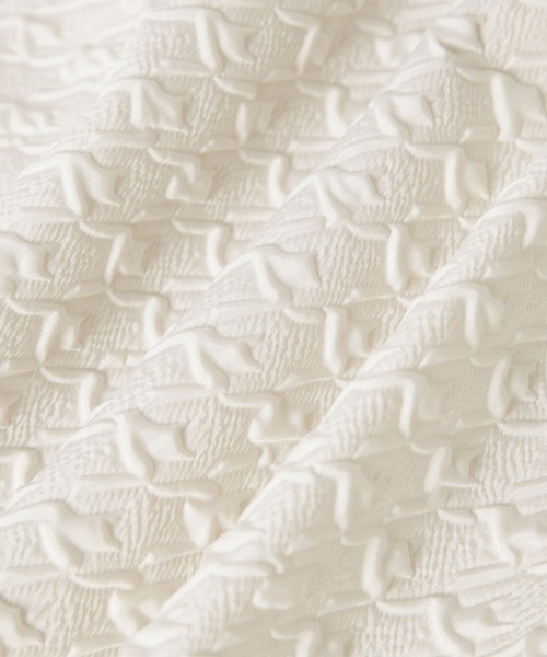 ROPE' PICNIC（ロペピクニック）の「ふくれジャガードスカート（スカート・レディース・ブラック/カーキ/ホワイト系その他・38）」の13枚目の写真