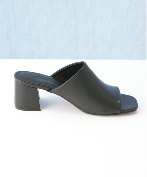 NANO universe（ナノユニバース）の「チャンキーヒールサンダル（サンダル・レディース・ブルー/ブラック/ベージュ・36/37/38）」の8枚目の写真