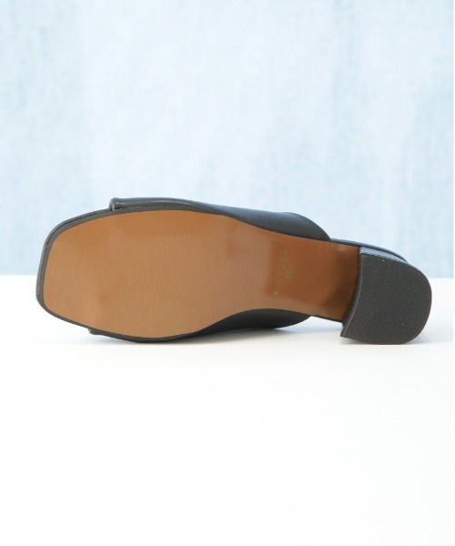 NANO universe（ナノユニバース）の「チャンキーヒールサンダル（サンダル・レディース・ブルー/ブラック/ベージュ・36/37/38）」の9枚目の写真