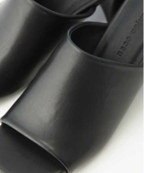 NANO universe（ナノユニバース）の「チャンキーヒールサンダル（サンダル・レディース・ブルー/ブラック/ベージュ・36/37/38）」の11枚目の写真