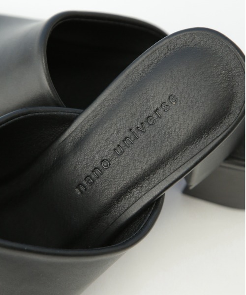 NANO universe（ナノユニバース）の「チャンキーヒールサンダル（サンダル・レディース・ブルー/ブラック/ベージュ・36/37/38）」の12枚目の写真