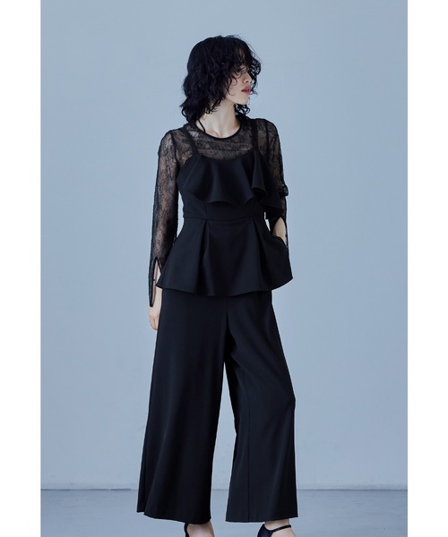 YONFA フラッシースリットスリーブティー (navy) YONFA フラッシースリットスリーブティー (navy) - メルカリ