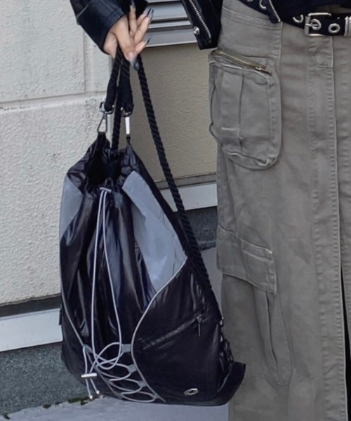 バックパック・リュック NASTY FANCY CLUB [NF] CANDOR NYLON ROPE GYM SACK 4BTR633 FANCY CLUB】CANDOR NYLON ROPE GYM SACK | OUR BRAND,FANCY