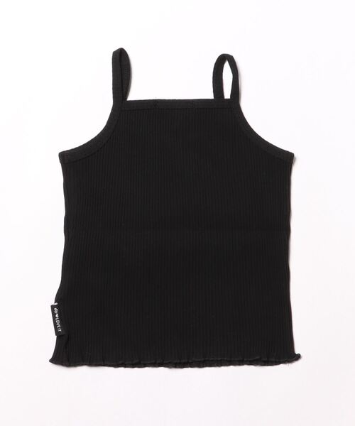 by LOVEiT（バイラビット）の「裾フリルキャミソール（キャミソール・キッズ・ブラック/オフホワイト・120cm/130cm/140cm/150cm/160cm）」の9枚目の写真