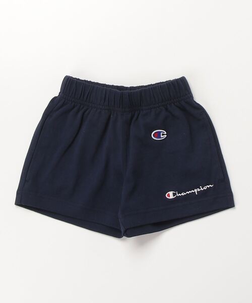Champion(チャンピオン)の「チャンピオン チャンピオン ショートパンツ Champion SHORT PANTS(その他パンツ・キッズ・ブラック/ブルー/グレー/オレンジ/ネイビー/グリーン・100cm/110cm/120cm/130cm/140cm/150cm/160cm)」の4枚目の写真