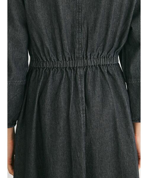 ELENCARE DUE（エレンカーレデュエ）の「・ELENCARE　DUE　デニムハーフZIPワンピース（ワンピース・レディース・ブラック/インディゴブルー・FREE）」の12枚目の写真
