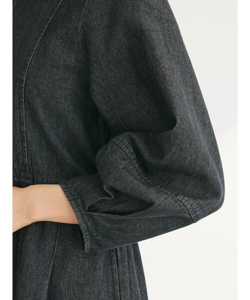 ELENCARE DUE（エレンカーレデュエ）の「・ELENCARE　DUE　デニムハーフZIPワンピース（ワンピース・レディース・ブラック/インディゴブルー・FREE）」の14枚目の写真