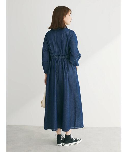 ELENCARE DUE（エレンカーレデュエ）の「・ELENCARE　DUE　デニムハーフZIPワンピース（ワンピース・レディース・ブラック/インディゴブルー・FREE）」の17枚目の写真
