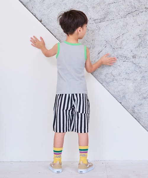 Life Support Products（ライフサポートプロダクツ）の「【吸水速乾】サーマルメッシュムジタンクトップ（80～130cm）（タンクトップ・キッズ・オレンジ/オフホワイト/グレー/チャコール・80/110/100/95/90/130/120）」の11枚目の写真