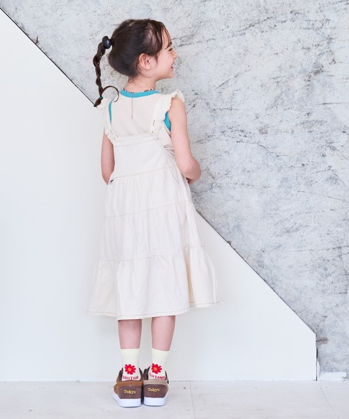 Life Support Products（ライフサポートプロダクツ）の「【吸水速乾】サーマルメッシュムジタンクトップ（80～130cm）（タンクトップ・キッズ・オレンジ/オフホワイト/グレー/チャコール・80/110/100/95/90/130/120）」の13枚目の写真