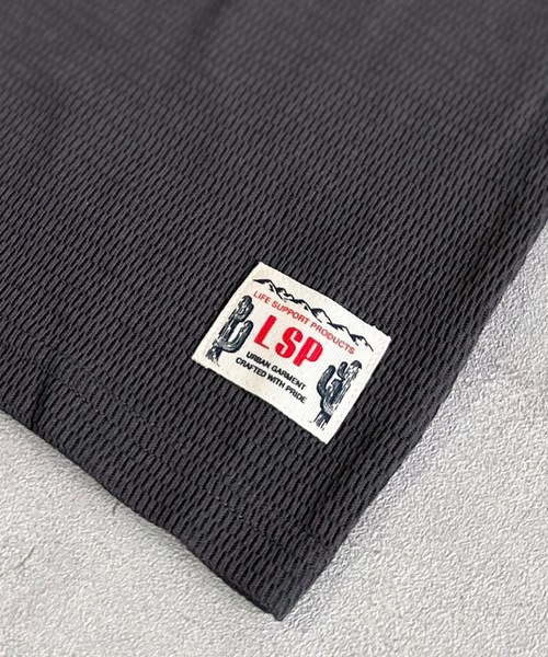 Life Support Products（ライフサポートプロダクツ）の「【吸水速乾】サーマルメッシュムジタンクトップ（80～130cm）（タンクトップ・キッズ・オレンジ/オフホワイト/グレー/チャコール・80/110/100/95/90/130/120）」の7枚目の写真