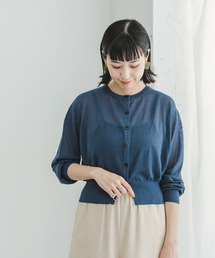 ITEMS URBANRESEARCH | シアークルーネックショートカーディガン(カーディガン/ボレロ)