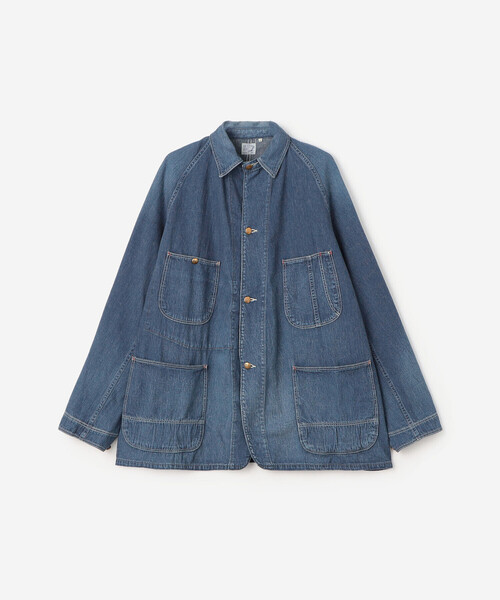 orSlow（オアスロウ）の「orSlow | 〈別注〉ルーズフィット デニムカバーオール MEN（デニムジャケット・メンズ・インディゴブルー・3/4/2）」の13枚目の写真