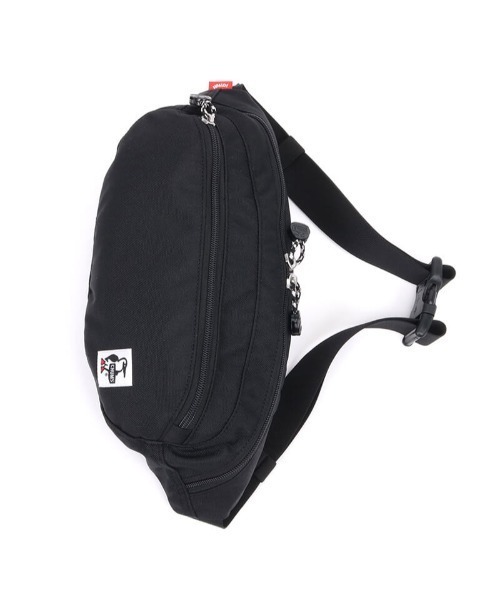 CHUMS(チャムス)の「CHUMS/チャムス ウエストポーチ RECYCLE SMALL OVAL WAIST PACK リサイクルスモールオーバルウエストパック CH60-3688(ボディバッグ/ウエストポーチ・メンズ・ネイビー/ホワイト系その他/ブラック・FREE)」の11枚目の写真
