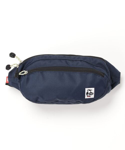 CHUMS(チャムス)の「CHUMS/チャムス ウエストポーチ RECYCLE SMALL OVAL WAIST PACK リサイクルスモールオーバルウエストパック CH60-3688(ボディバッグ/ウエストポーチ・メンズ・ネイビー/ホワイト系その他/ブラック・FREE)」の21枚目の写真