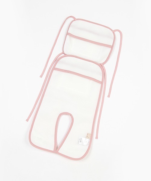 petit main（プティマイン）の「ひんやりベビーカーシート（ベビーカー/ベビーカー用品・キッズ・ブルー/ライトグリーン/ラベンダー/ライトピンク・FREE）」の5枚目の写真