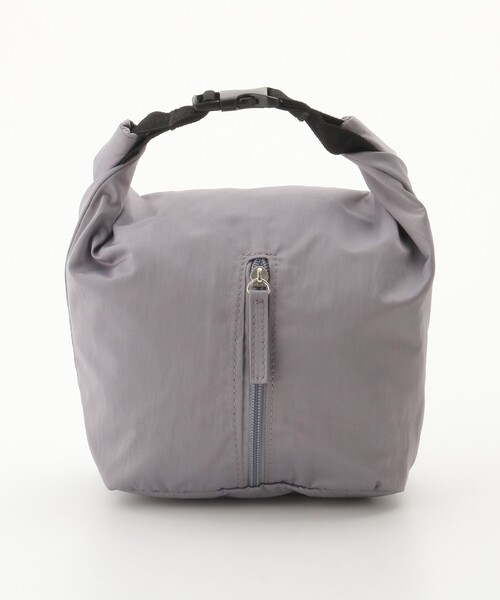 &Bridge(アンドブリッジ)の「Earth Made (アースメイド) フロントジップ付きハンドバッグ小(SV)(ハンドバッグ・レディース・グレー・99)」の1枚目の写真