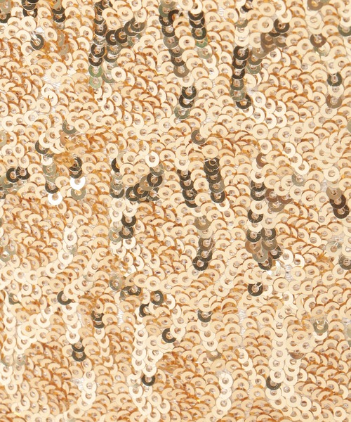 notch.（ノッチ）の「COOCO クーコ スパンコールかごバッグ（かごバッグ・レディース・ブラック/ゴールド・ONESIZE）」の20枚目の写真