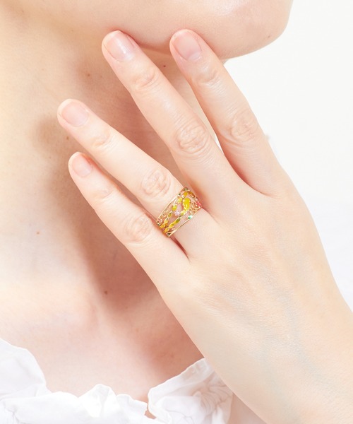 gargle（ガーグル）の「gargle ガーグル:物語シリーズ　ラプンツェル　リング（リング・レディース・ゴールド・FREE）」の5枚目の写真