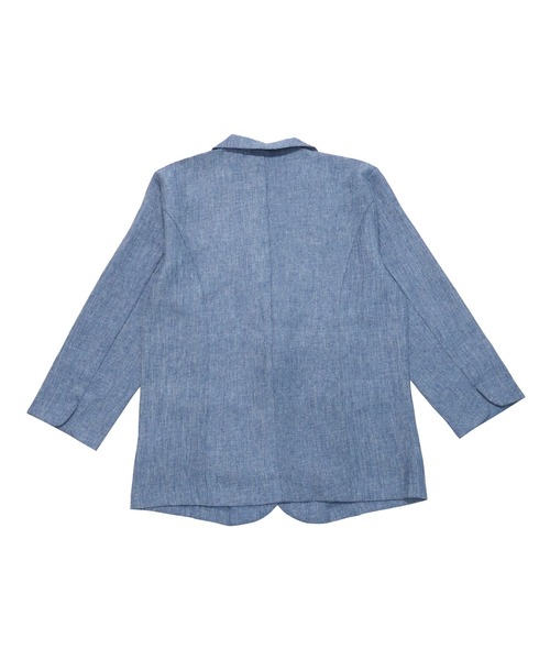 麻調 七分袖ジャケット（テーラードジャケット）｜TOKYO SHIRTS